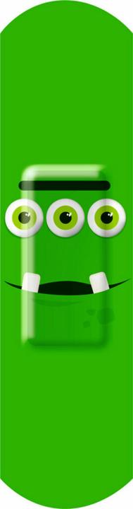 Produktbild Nexcare Happy Kids Monster Kinderplaster (20 x)