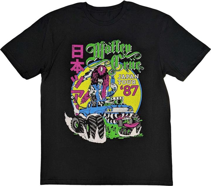 Immagine prodotto Motley Crue Girls Girls Girls Japanese Tour '87 Maglietta Adulto Unisex (XL)