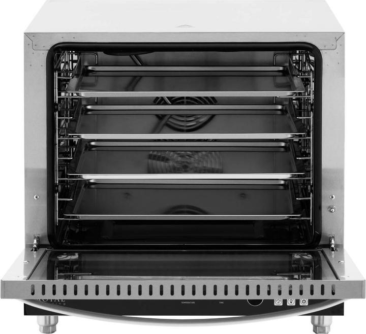 Produktbild Royal Catering Profi-Heissluftofen Konvektomat 2800 W 230 V Timer Dampffunktion 4 Bleche