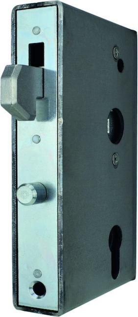 Produktbild Bever Kastenschloss 400401P DIN links/rechts PZ Rohrstärke 40 mm Dornmass 55 mm (Profilzylinder)