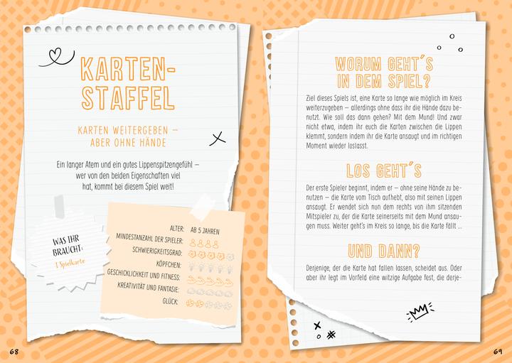 Nutritional values and ingredients Die grosse Spielesammlung für Kinder (German, Emma Hegemann, 2021)