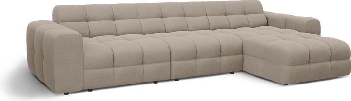 Actual product image Micadoni Velvet Right Corner Sofa, "Kendal", 5 Seats, 357x173x79Made in Europe (Corner sofa)