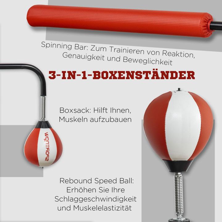 Immagine prodotto Jamb Manichino da boxe 140-205cm (84 cm, 13.50 kg)