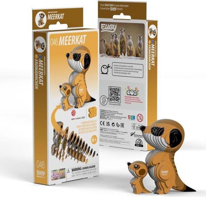 Immagine prodotto Eugy Meerkat - 3D Kit modello di figure in cartone