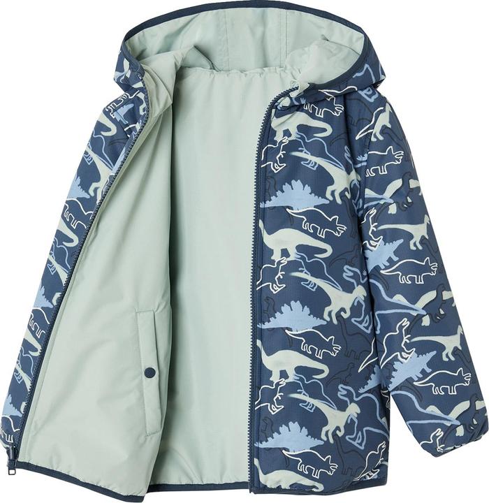 Produktbild Vertbaudet Wendbare Jungen Light-Steppjacke mit Recycling-Polyester (128)