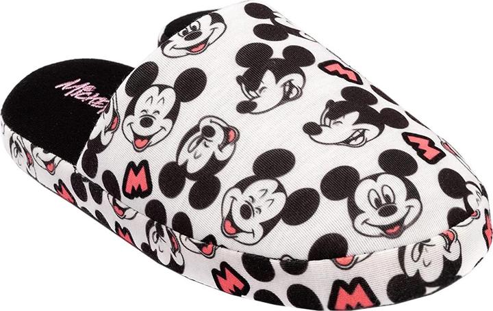 Mickey Mouse Hausschuhe Vollflächiger Logodruck