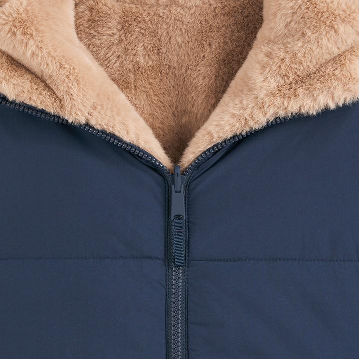 Produktbild La Redoute Collections Warme wendbare Steppjacke mit Kapuze (122)