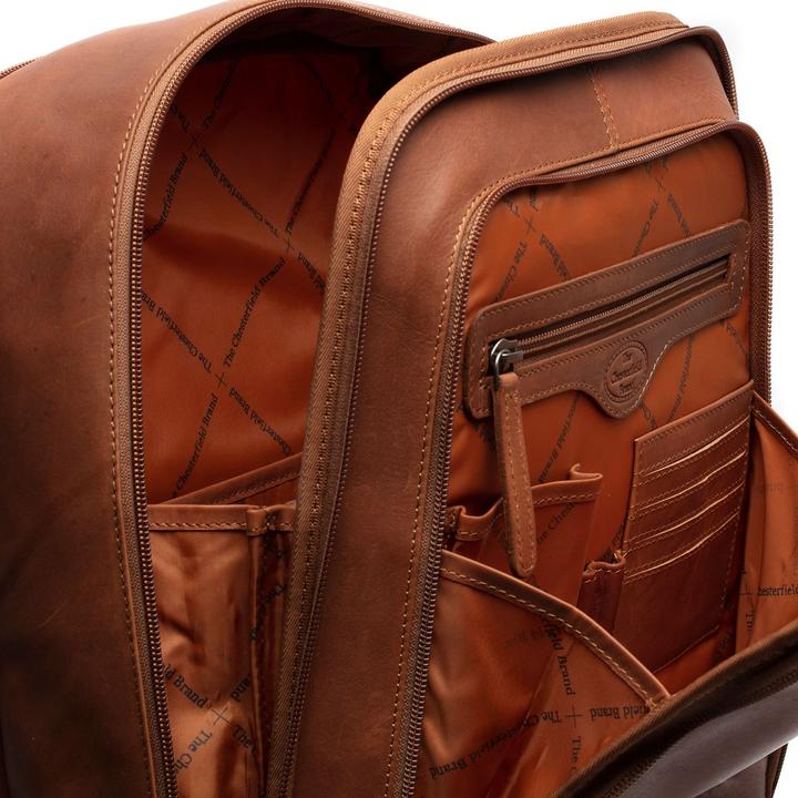 Produktbild The Chesterfield Brand Wax Pull Up Detroit Rucksack Leder 39 cm Laptopfach (17 l)
