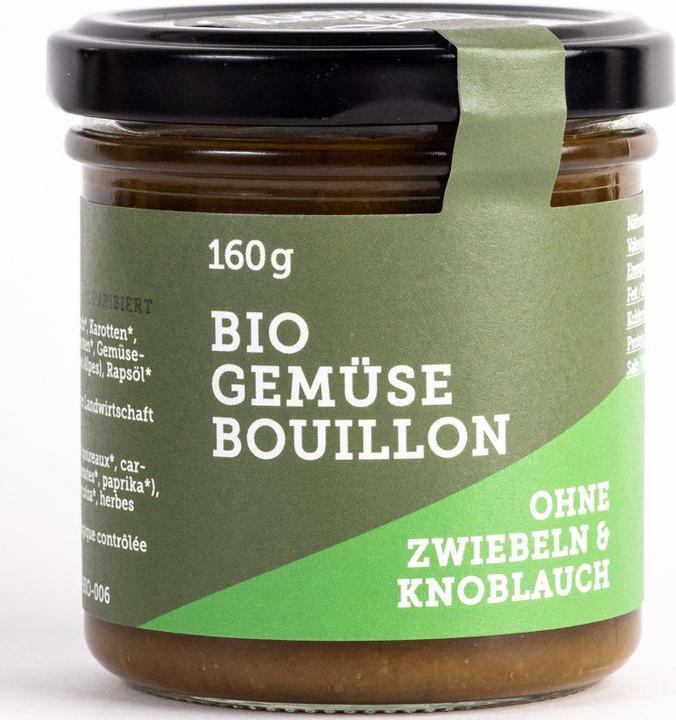 Produktbild Nullkommanull Gemüse Bouillon ohne Zwiebeln & Knoblauch Bio (160 ml)