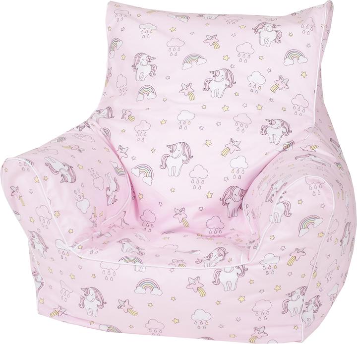 Image du produit Knorrtoys Kindersitzsack - "Rainbow unicorn" (Fauteuil pour enfants)