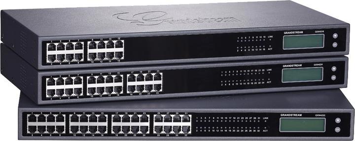 Produktbild Grandstream GXW4216 - VoIP-Telefonadapter - 16 Anschlüsse