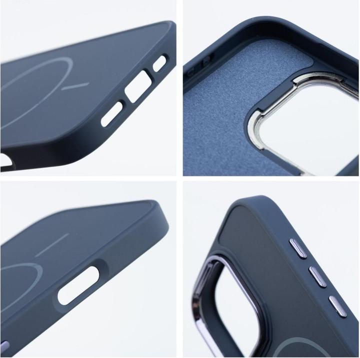 Immagine prodotto OEM Back panel cover FRAME MAG COVER Case compatible with MagSafe for IPHONE 13 navy blue (Apple iPhone 13)