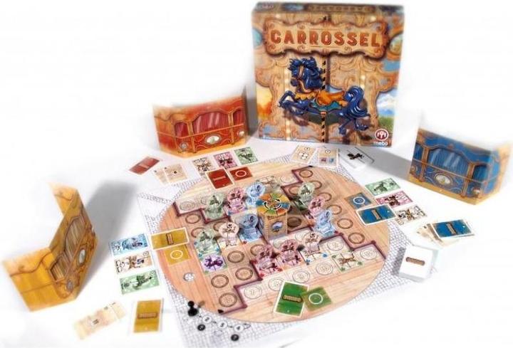 Produktbild Mebo MB003 - Carrossel, Brettspiel, 2-4 Spieler, ab 8 Jahren (DE-Ausgabe) (Deutsch)