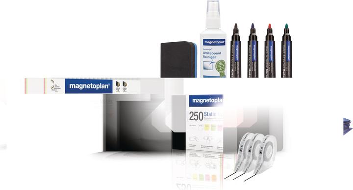 Image du produit Magnetoplan SCRUM BOARD - Tableau blanc XL-Set (180 x 120 cm)