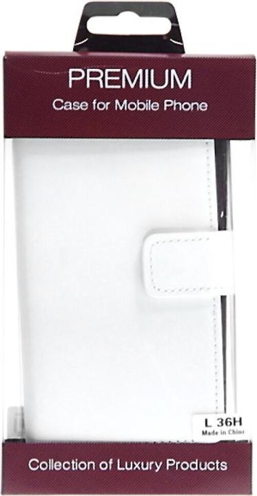 Produktbild OEM Slim Leather Book Case for Sony Xperia Z - white 4250710547296 (Sony Xperia Z)