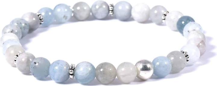 Balibay Belda (18 cm, Morganit, 925 Sterling Silber, Edelstein)