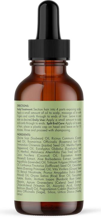 Actual product image Mielle Rosemary mint oil for scalp and hair (59 ml)