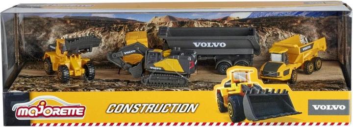 Actual product image Majorette Volvo work vehicles gift box