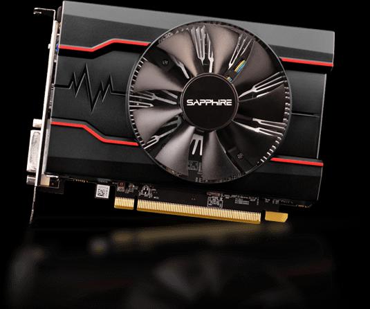 Actual product image Sapphire Radeon RX 550 Pulse (4 GB)