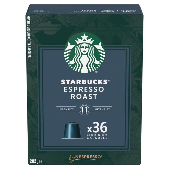 Immagine prodotto Starbucks Espresso Roast di Nespresso caffè dalla tostatura forte (36 x Porta.)