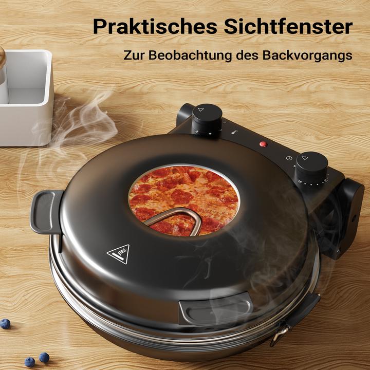Image du produit Wiltec Machine à pizza (Prise UE)