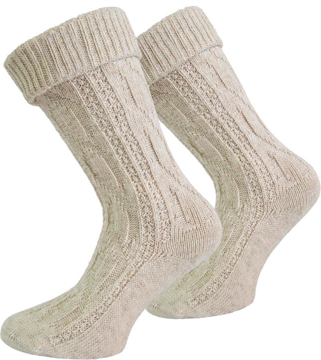 Normani Trachtensocken mit Leinen