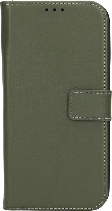 Actual product image Mobiparts Leather 2 in 1 Wallet Case Apple iPhone 15 Pro Max Green (Apple iPhone 15 Pro Max)