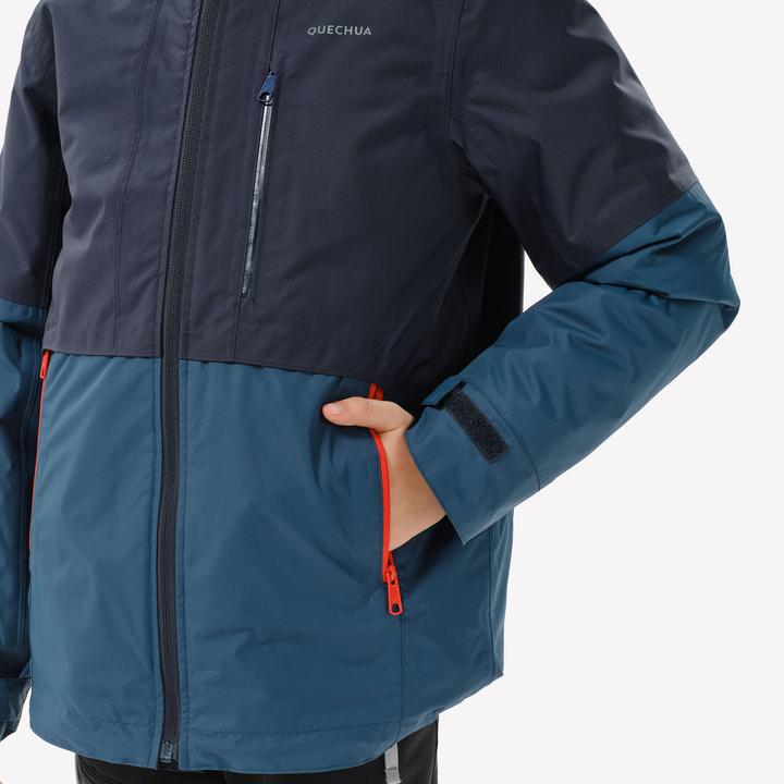 Immagine prodotto Quechua Giacca 3 in 1 per bambini taglia 122-170 impermeabile e calda fino a -9 °C per le escursioni - (140)