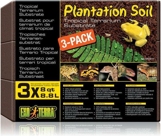 Actual product image Exo Terra Plantation Soil 8.8l