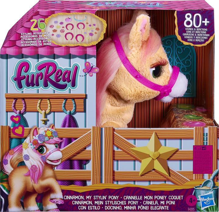 Image du produit FurReal FRF Cinnamon, mon poney stylé (35 cm)