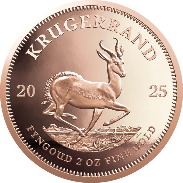 Produktbild South African Mint Gold Krügerrand 2 oz PP - 2025 (916.66, 2025)