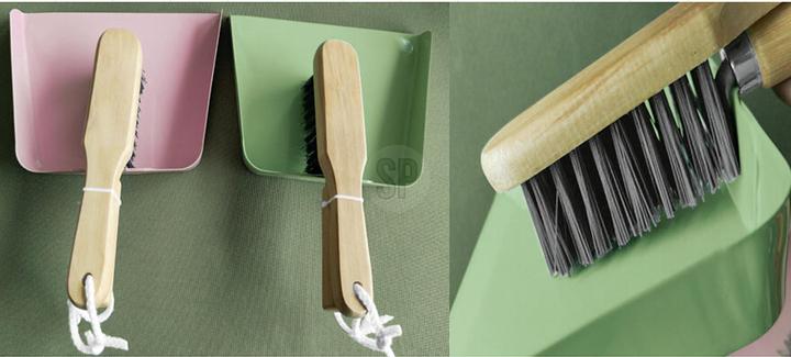 Produktbild Kinder Kehrset Metall sortiert 19x24x7cm
