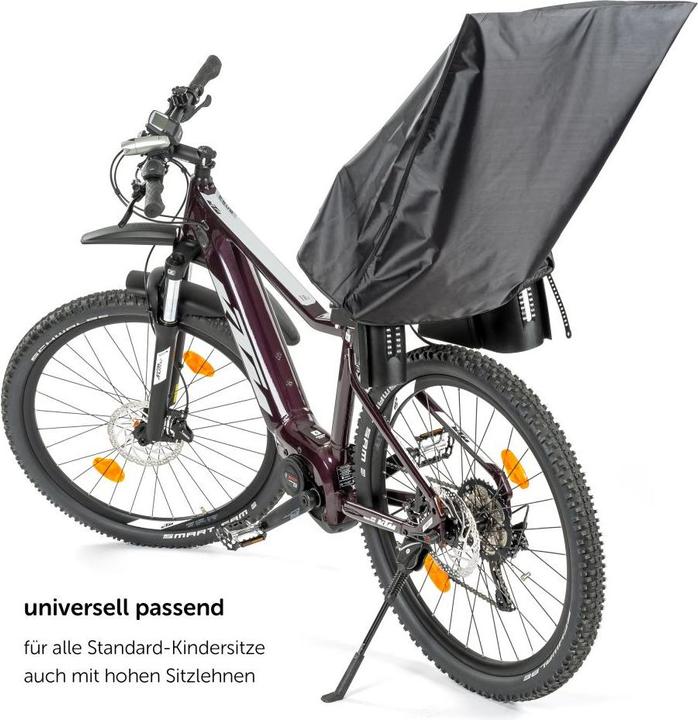 Actual product image Zamboo Children's bike seats & accessories Rain cover for children's bike seats (suitable for (Bike frame)