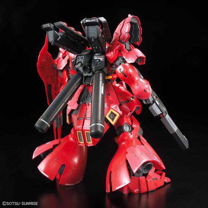 Actual product image Bandai GUNDAM - Model Kit - Real Grade - MSN-04 Sazabi