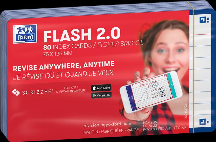 Actual product image Oxford FLASH 2.0 flashcards (A7, 80 x)