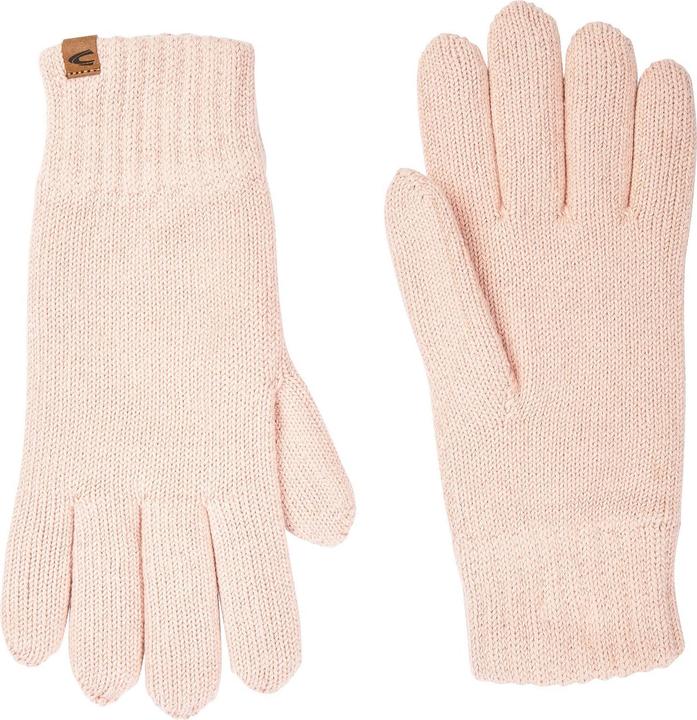 Camel Active Strickhandschuhe aus einem Baumwoll-Kaschmir-Mix (M)