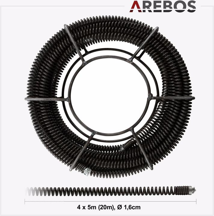 Image du produit Arebos Dispositif de nettoyage des tuyaux