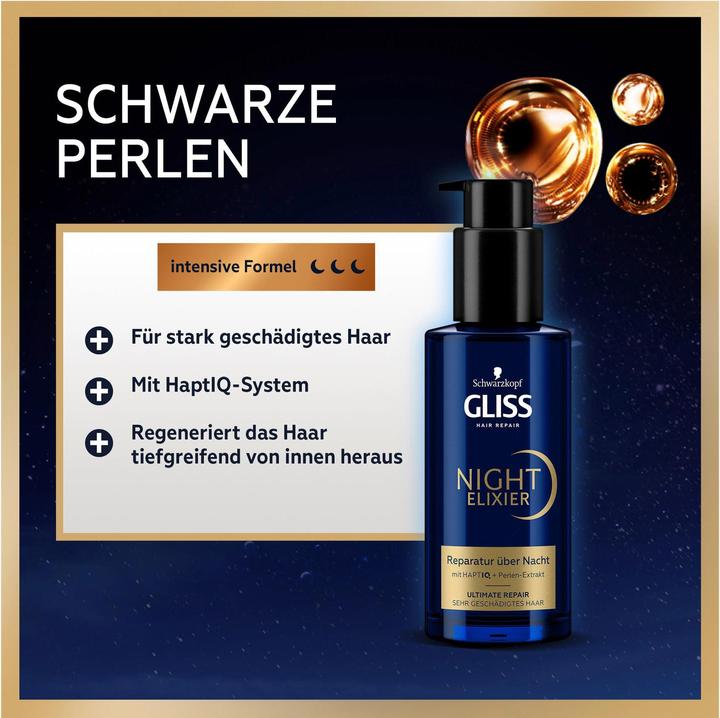 Actual product image Gliss Night Elixir Ultimate Repair 100 ml (100 ml)