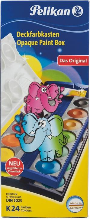 Produktbild Pelikan Deckfarbkasten (Orange, Gelb, Cyan, Grün, Blau, Schwarz, 91.50 ml)
