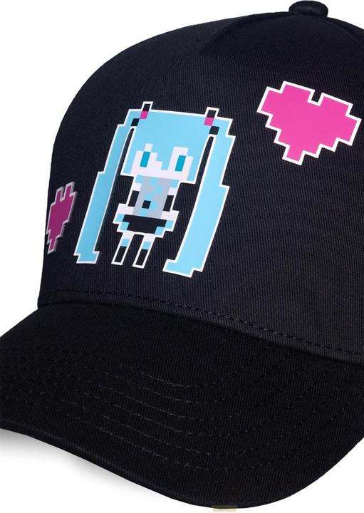 Actual product image Difuzed Hatsune Miku - Pixel Adjustable Cap (One size)
