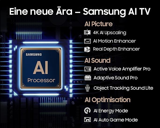 Actual product image Samsung GQ55QN85DBT (55", QN85D, NeoQLED, 4K, 2024)