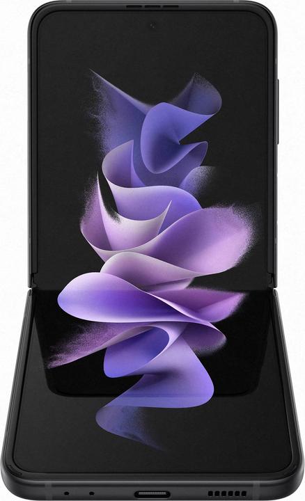 Produktbild Samsung Galaxy Z Flip3 5G (128 GB, Phantom Black, 6.70", SIM + eSIM, 12 Mpx, 5G)