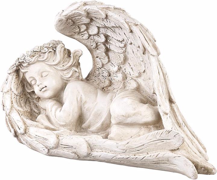 Image du produit Lunartec Figurine d'ange gardien à LED solaire endormi