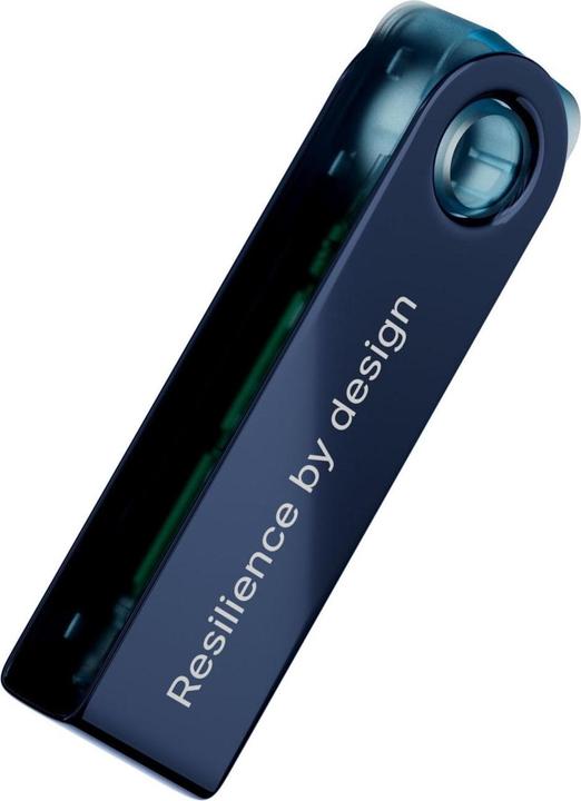 Actual product image Ledger Nano S Plus - Neptune Blue