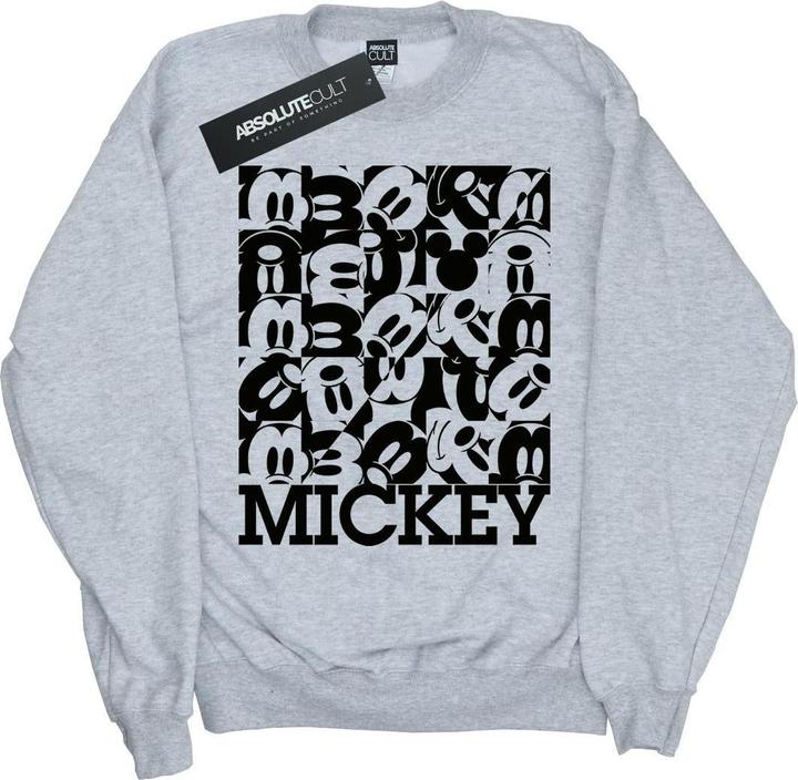 Disney Mickey Mouse Grid Sweatshirt Jungen
