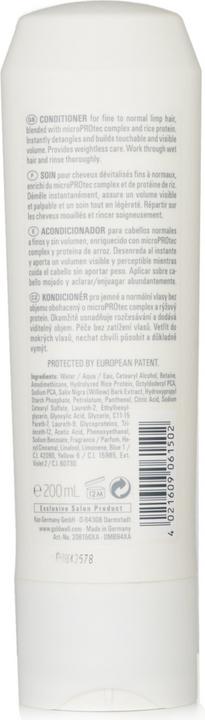 Nutritional values and ingredients Goldwell Ultra Volume Bodifying Conditioner (200 ml)
