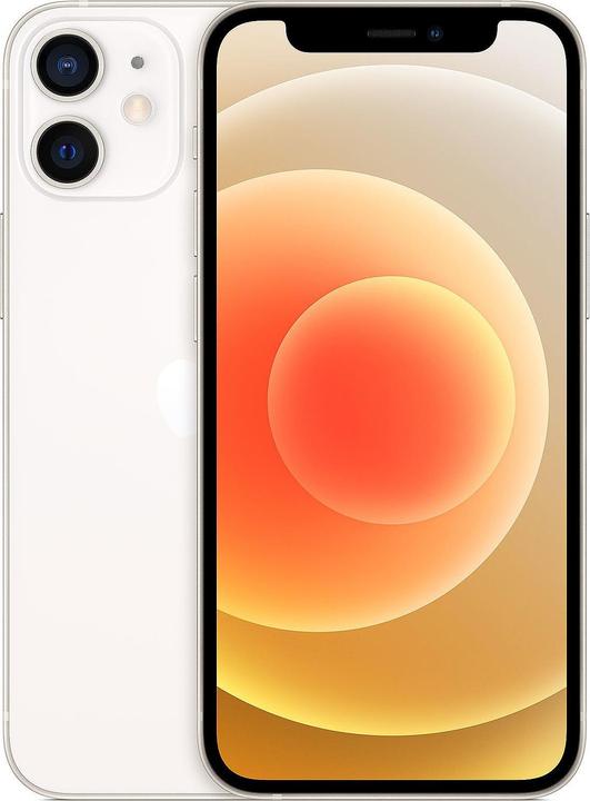 Actual product image Re!commerce iPhone 12 Mini (256 GB, White, 5.40", 12 Mpx, SIM + eSIM, A / Like new)