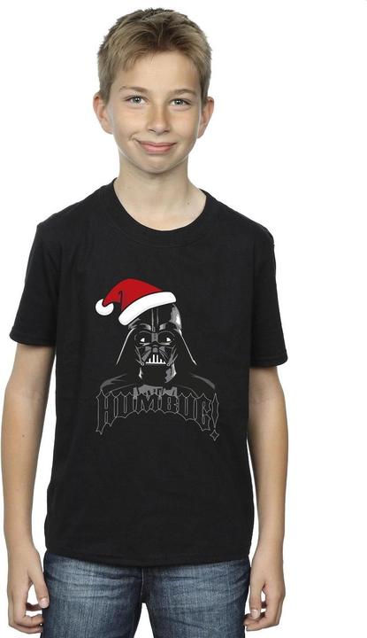 Actual product image Star Wars Boys Episode IV: A New Hope Darth Vader Humbug T-Shirt (128)