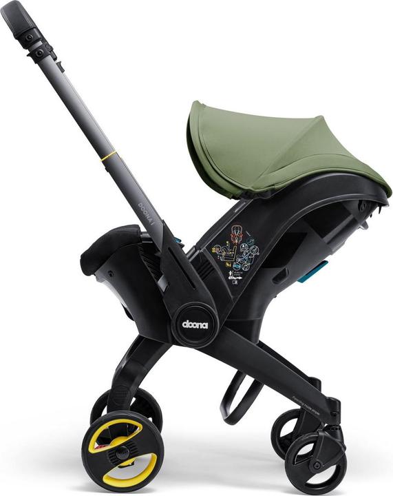 Image du produit Doona i avec base Isofix (Reboarder, Norme ECE R129/i-Size)