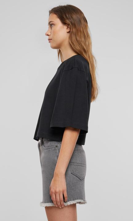 Actual product image Urban Classics Ladies Heavy Organic Oversized Cropped Tee - 142657 (XXL)